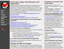 Tablet Screenshot of antifa-frankfurt.org